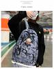 Trendy Schoolbag for Students: Men's & Girls' Junior High, High School, College Canvas Backpack