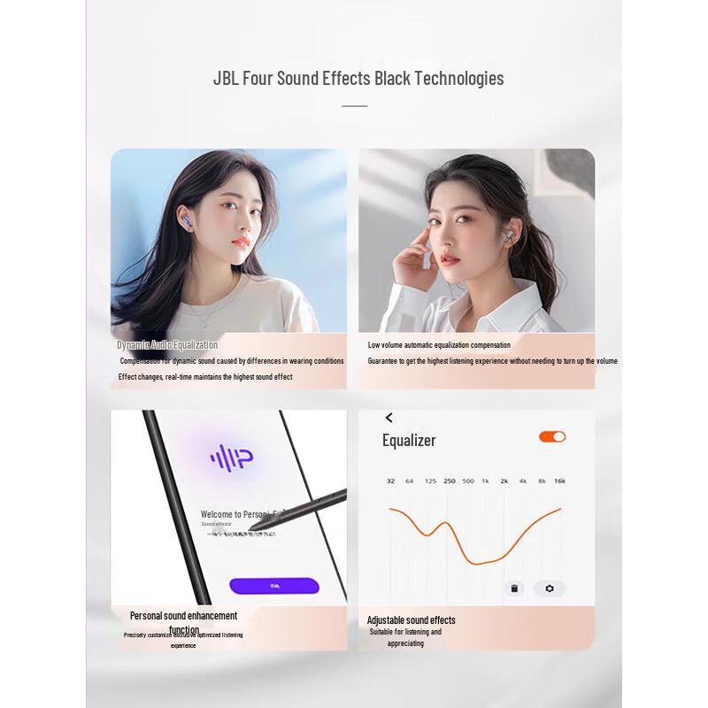 JBL LIVE BEAM 3 Smart Touch True Wireless Noise-Cancelling Earbuds