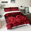 Коллекция покрывал Red Rose, размер Queen, микрофибра, цветочные лепестки, ботанический рисунок, коллекция покрывал размера Twin, Мечтательные цветы, одеяло ко Дню святого Валентина