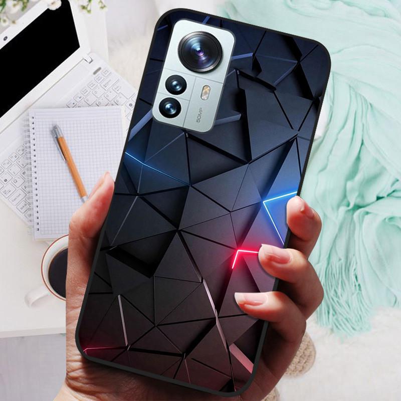 Для Xiaomi 12 Pro Чехол Мягкие силиконовые чехлы для телефона из ТПУ для Xiaomi 12X 12 X 12Pro 5G Чехол Бампер Ударопрочный Coque Xiaomi12 Чехол
