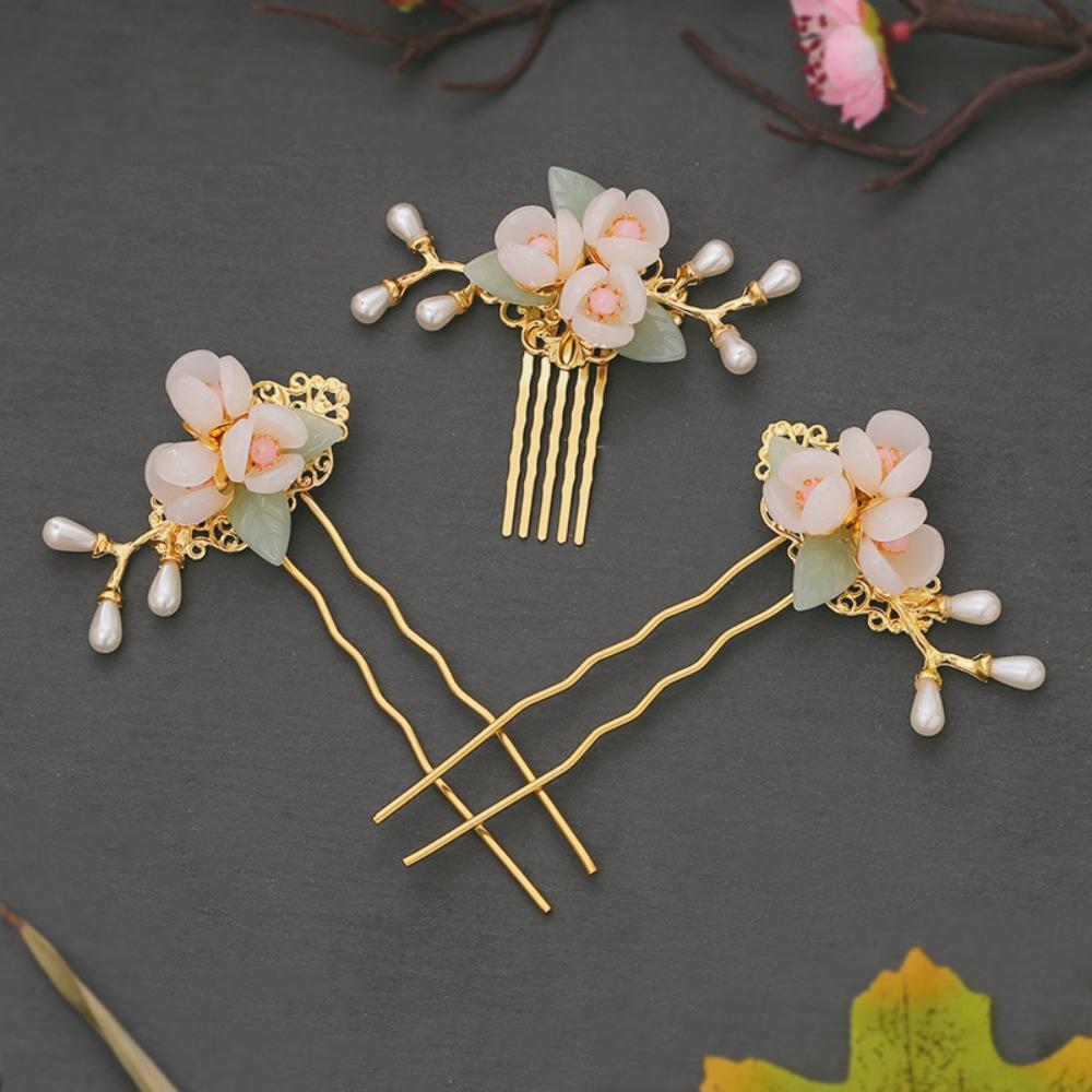 Multicolor Tassel Headwear Chinese Style Hanfu Headwear New Chinese Decorative Hair Clip