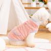 New Dog Clothing Pet Clothing Autumn and Winter Double Sided Long Plush High Neck Warm Sweater
