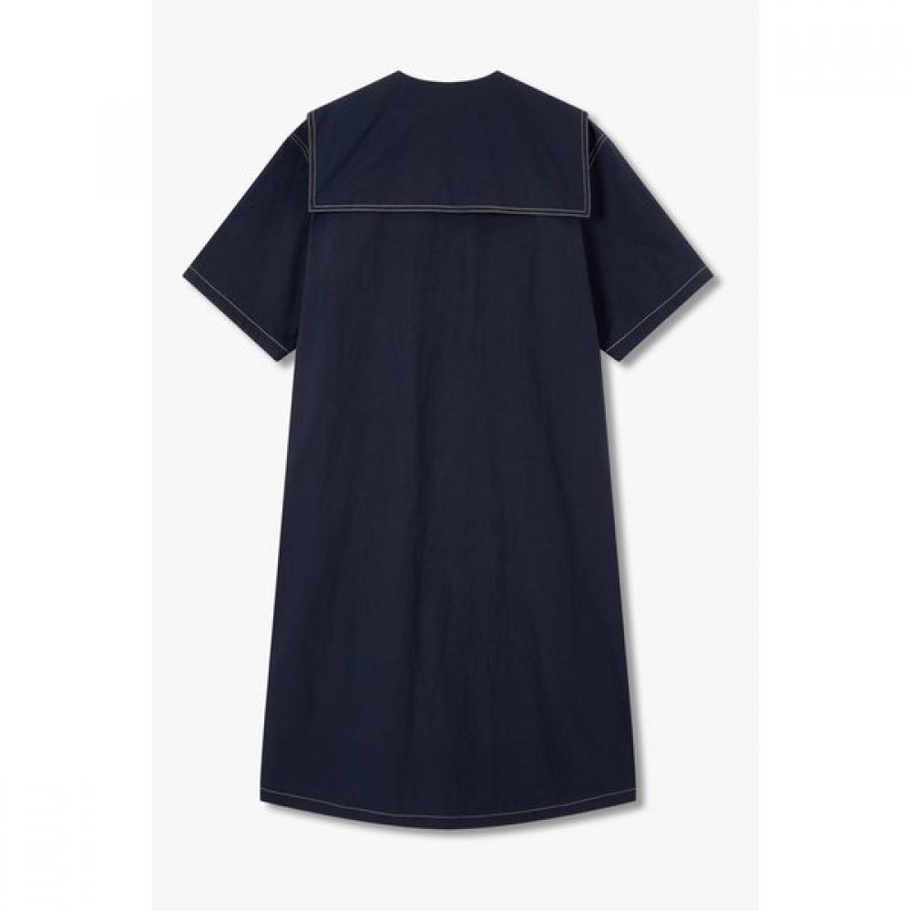 Studio Tomboy Cotton Dress Sailor Collar  9175241981 