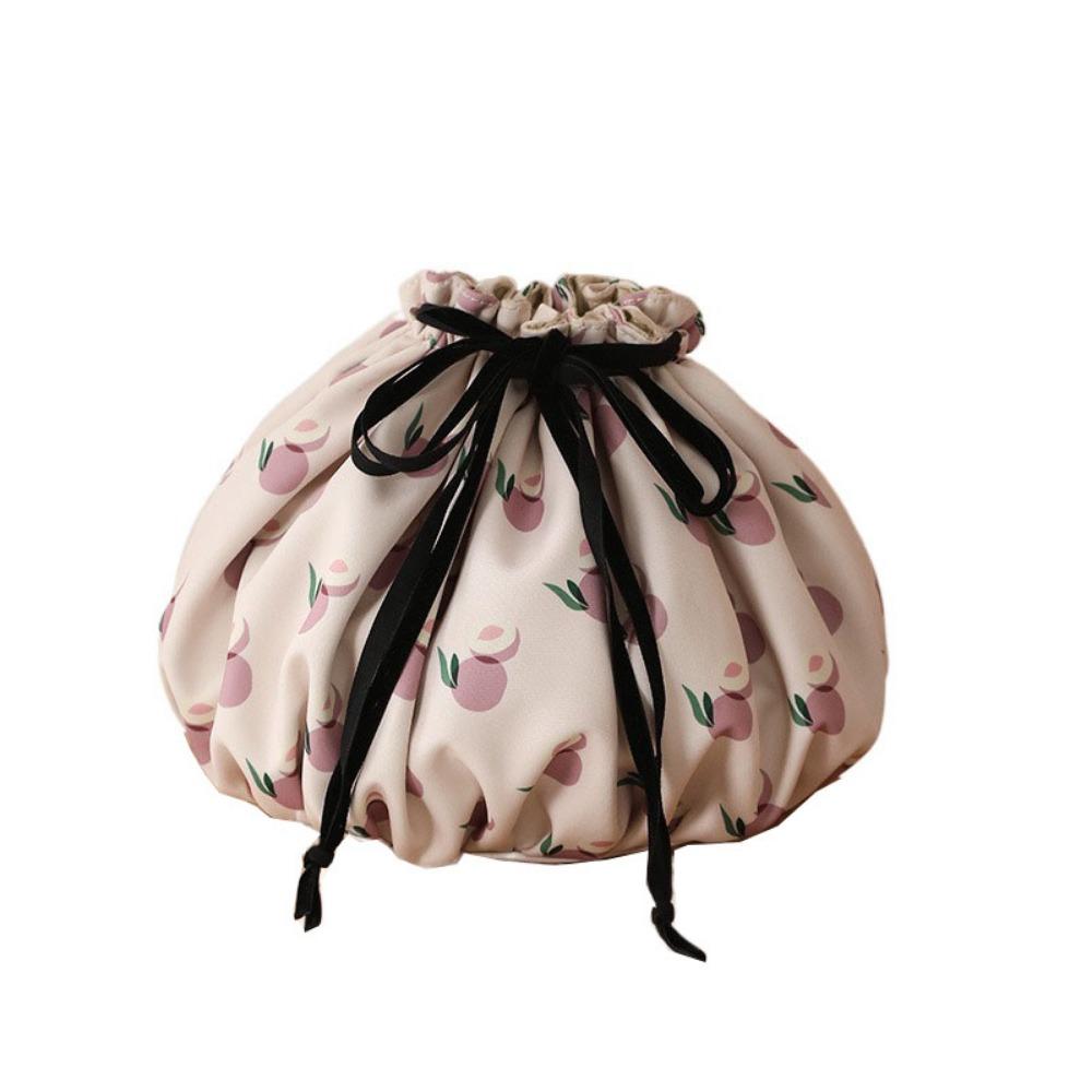 Drawstring Drawstring Makeup Bag Large Capacity Women's Wash Bag Convenient Cosmetic Bag  Daily Use
