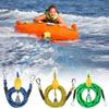 Boat Tow Rope Ski Boat Tow Rope Quick Connector Harness High Strength Towing Tube Water Sport Towable Connector For