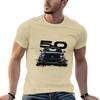 Black Mustang S550 Tshirt For A Boy Hippie Clothes Vintage Plain T Shirts Men