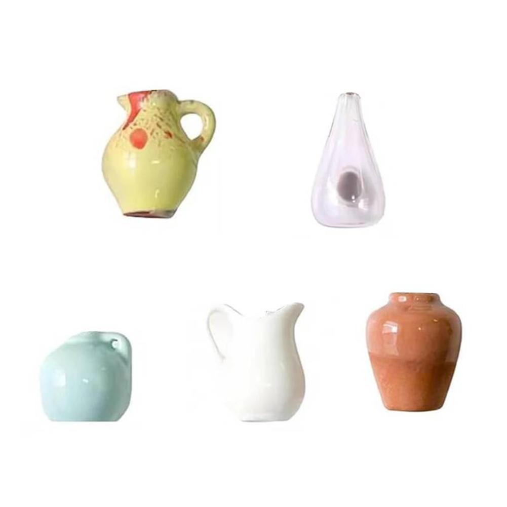 Милые керамические вазы Магниты на холодильник 3D Наклейки на холодильник для украшения холодильника Кухня Офис