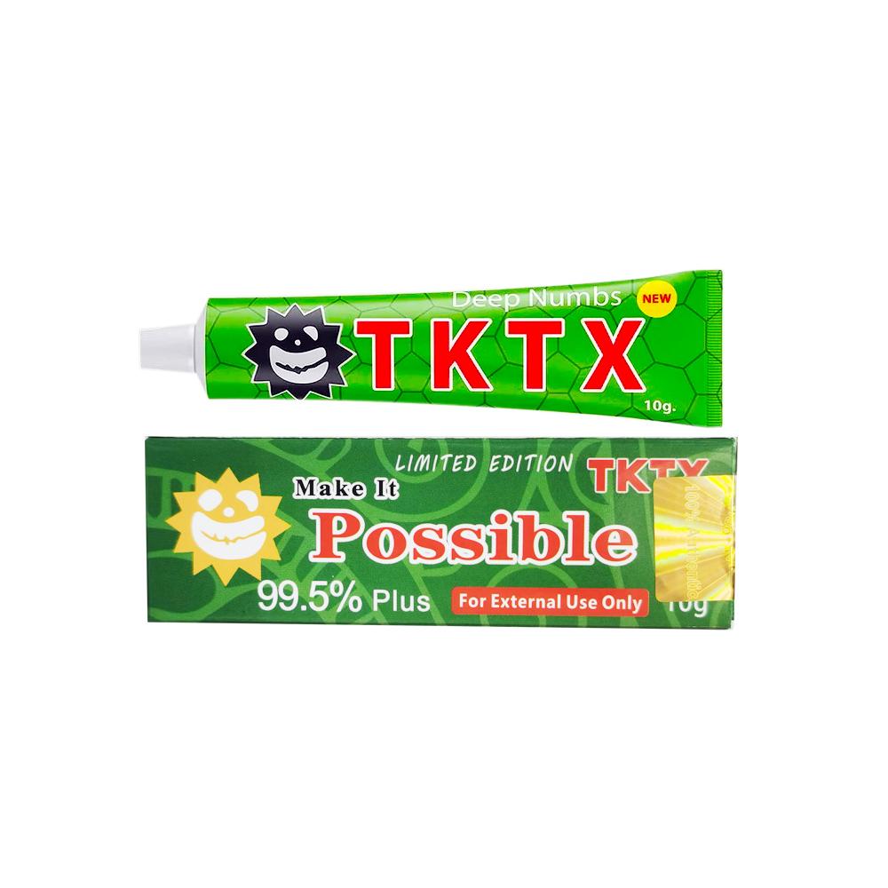 5шт 10г крем для татуировок TKTX 99,5% Plus Care Green