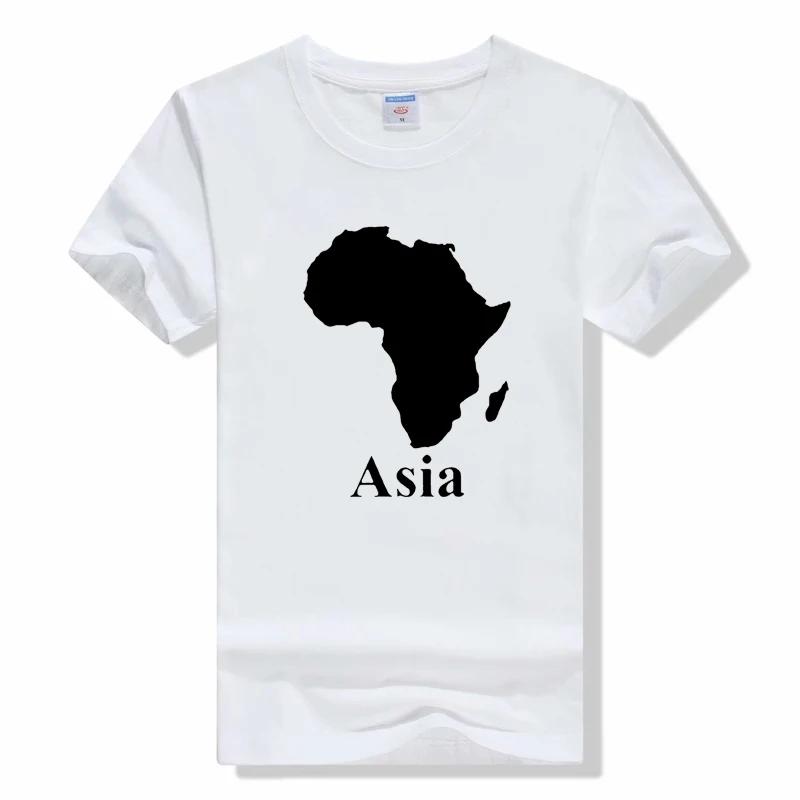 AFRICA ASIA Birthday t shirt Funny Unisex Fashion New Cot...
