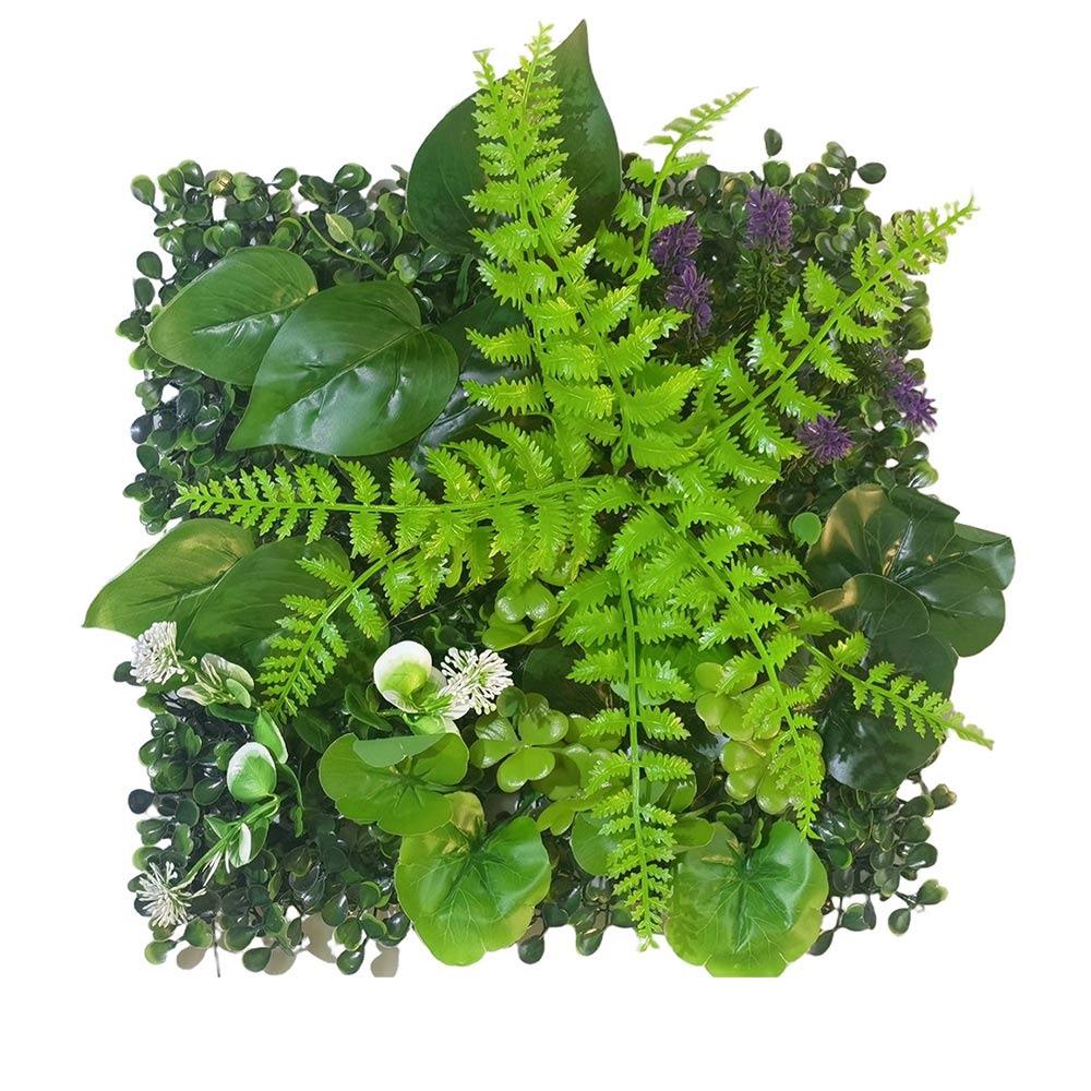 25*25cm Simulation Turf Sheet Green Fake Green Grass Mat Garden Grass Wall Home Decoration