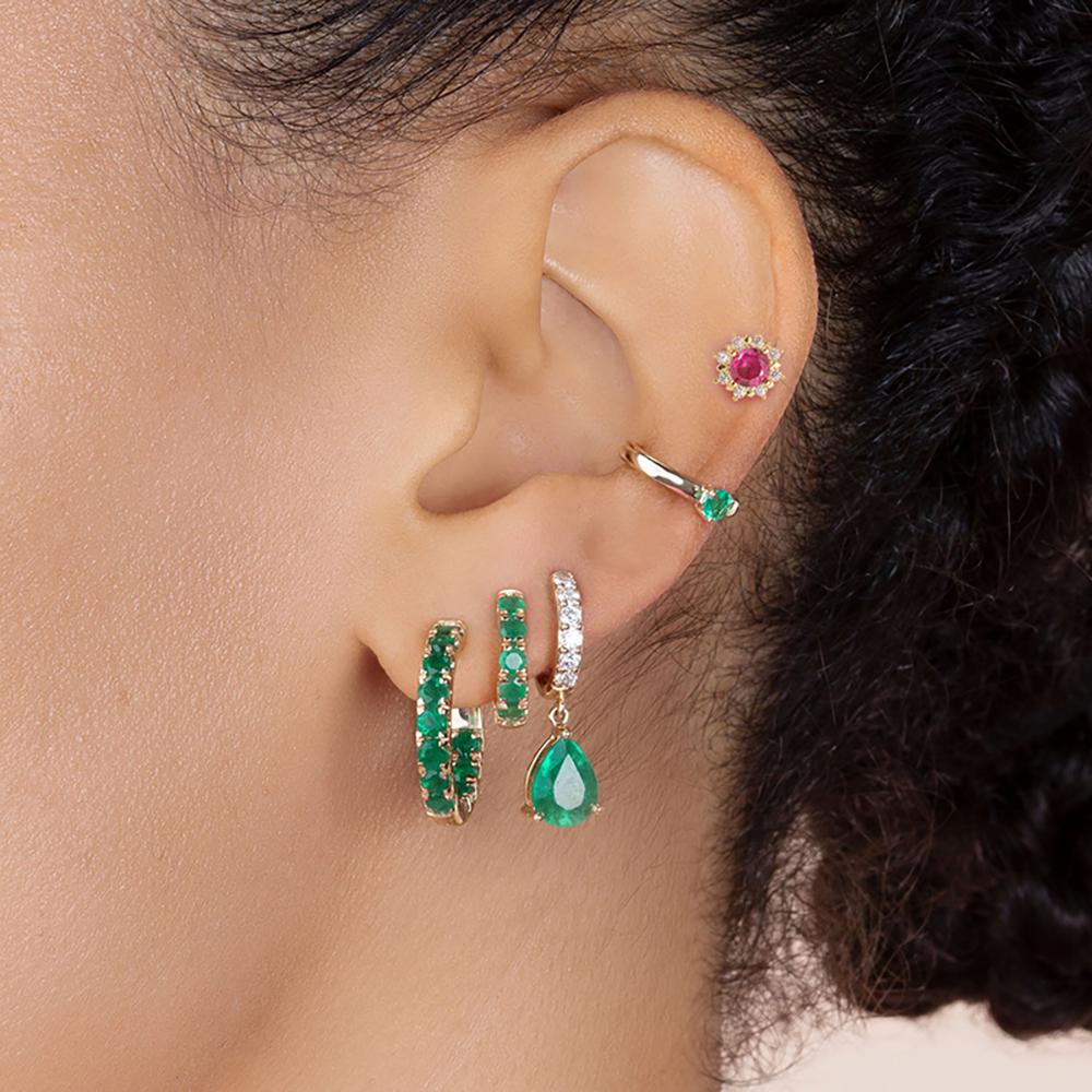 Классические серьги-гвоздики из нержавеющей стали с минимальным кристаллом в форме цветка для женщин, простые модные серьги-гвоздики золотого цвета для пирсинга, ювелирные изделия для вечеринок