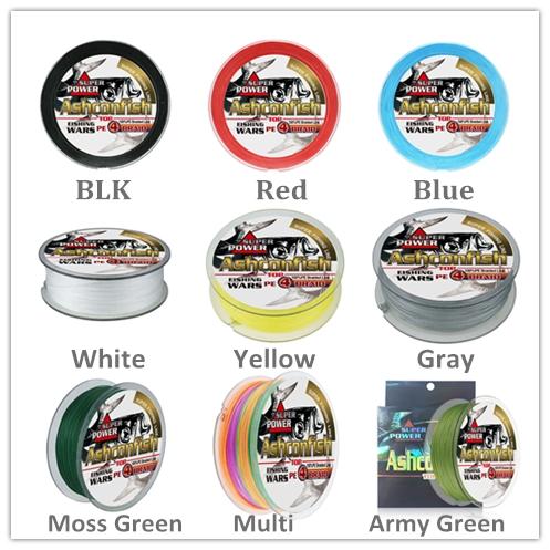 8-Strand Pe De Pesca Braid Fishing Line Multicolor Multifilament Saltwater PE Wire Floating for River Lake Stream Fishing