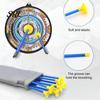 Non-toxic Suction Cup Arrows 10/20Pcs 42cm Archery Toy for Kids, Soft Kid-friendly Bullets with Plastic Shafts, Safe Accessories Outdoor Play Kids Set