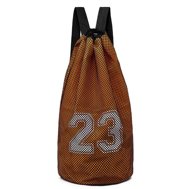 Large Capacity Oxford Cloth Mesh Basketball Bag Football Bag Table Tennis Bag Badminton Volleyball Bag Foldable Storage Bag