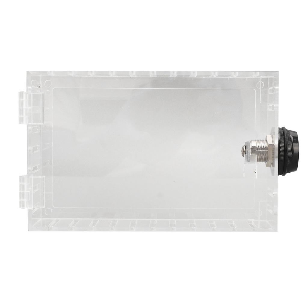 Thermostat Lock Box Universal Large Transparent Thermostat Protective Guard for Thermostat On Wall