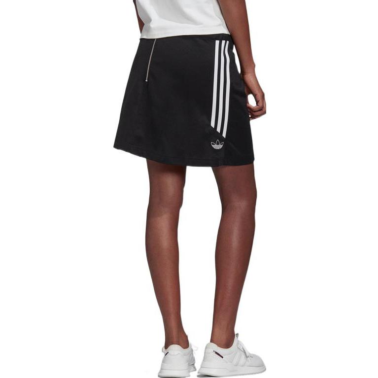 adidas Оригинальные повседневные короткие юбки женские черные FM1975