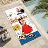 Мультяшное полотенце The Little Lulu Show для сушки и ванны. Подходит для плавания, кемпинга, йоги, пляжа и т. д.