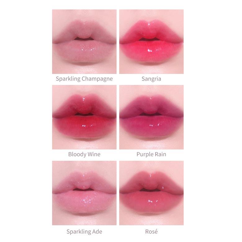 Keep in Touch Набор мини-коробок с желе: Набор теплых тонов / Набор холодных тонов, Тинт для губ, Макияж, Корейская косметика, Kbeauty, образец