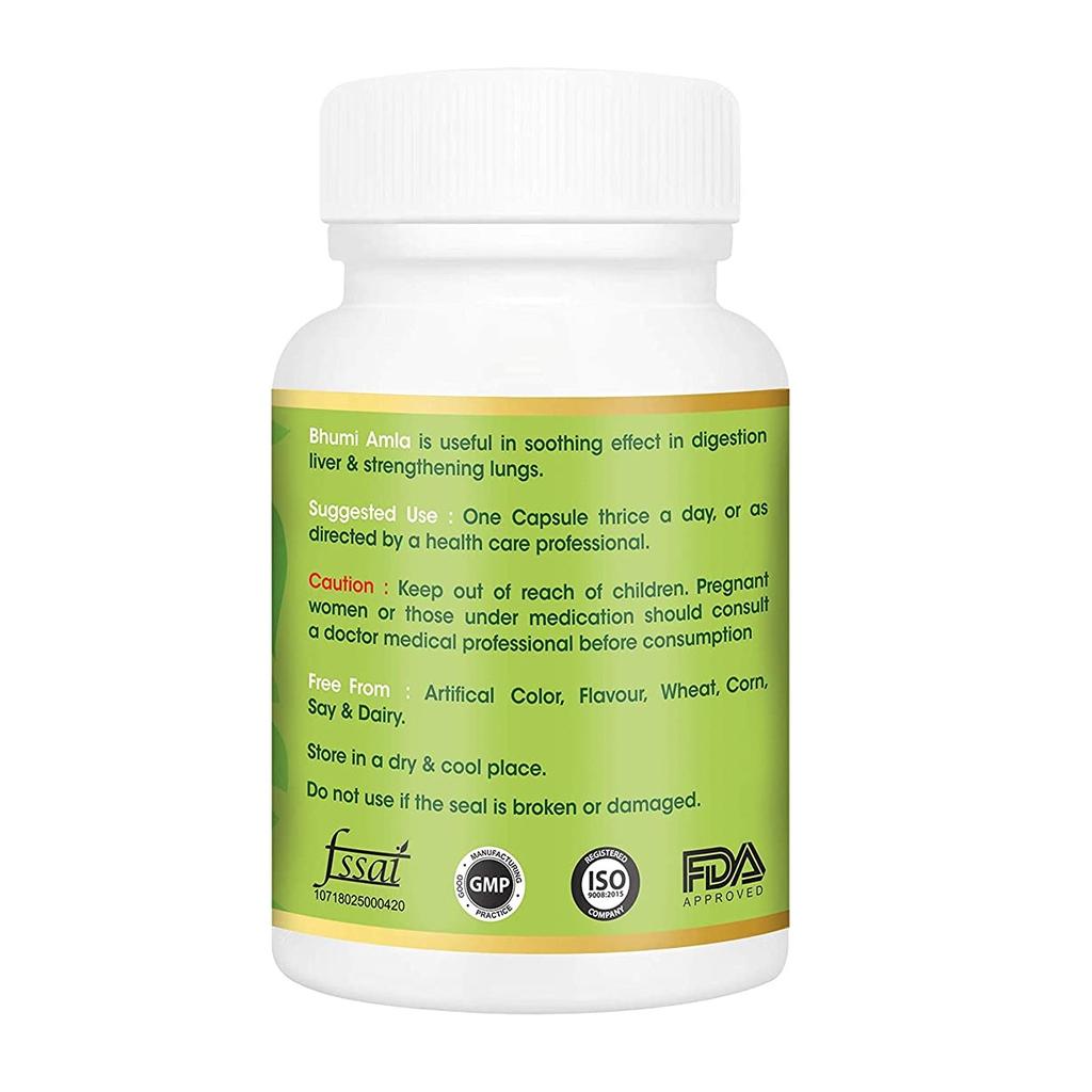 Bhumi Amla (60 Caps, 500 Mg), Bhumi Amla, Vitagreen