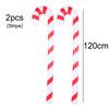 120/90CM Inflatable Christmas Candy Canes Inflatable Candy Sticks for Xmas Indoor Outdoor Decoration 2024 New Year Party Supplie
