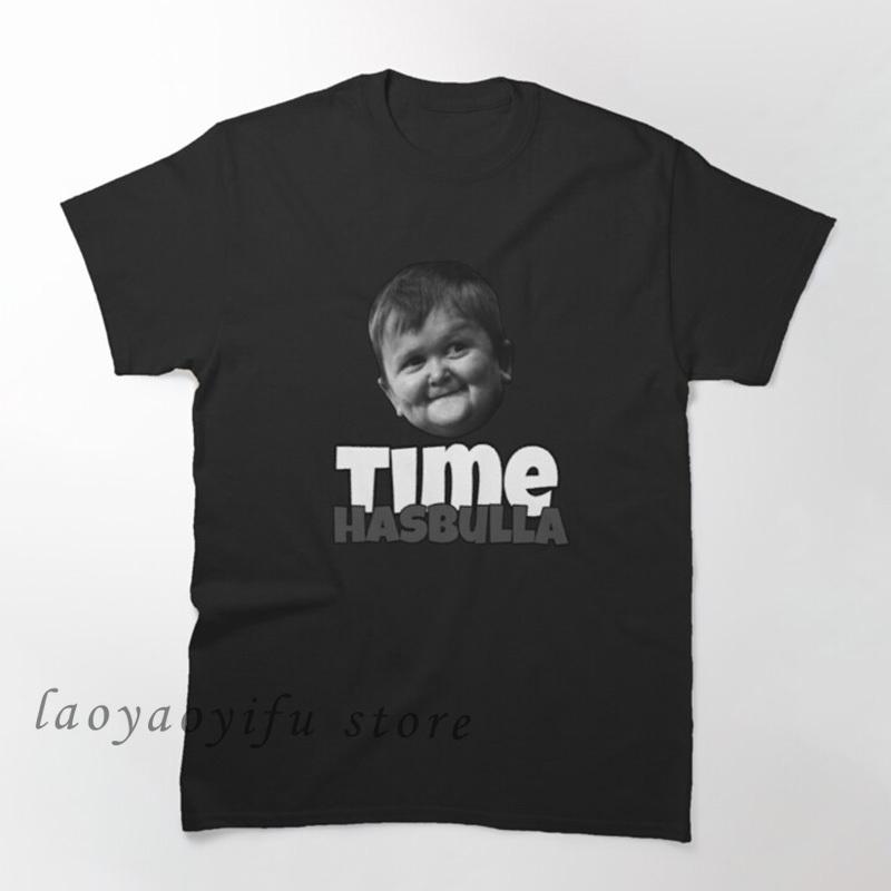 Классическая футболка Hasbulla Fighting Meme, мини-футболка Khabib Blogger, забавные футболки с рисунком, футболка унисекс из полиэстера, кавайная одежда на заказ