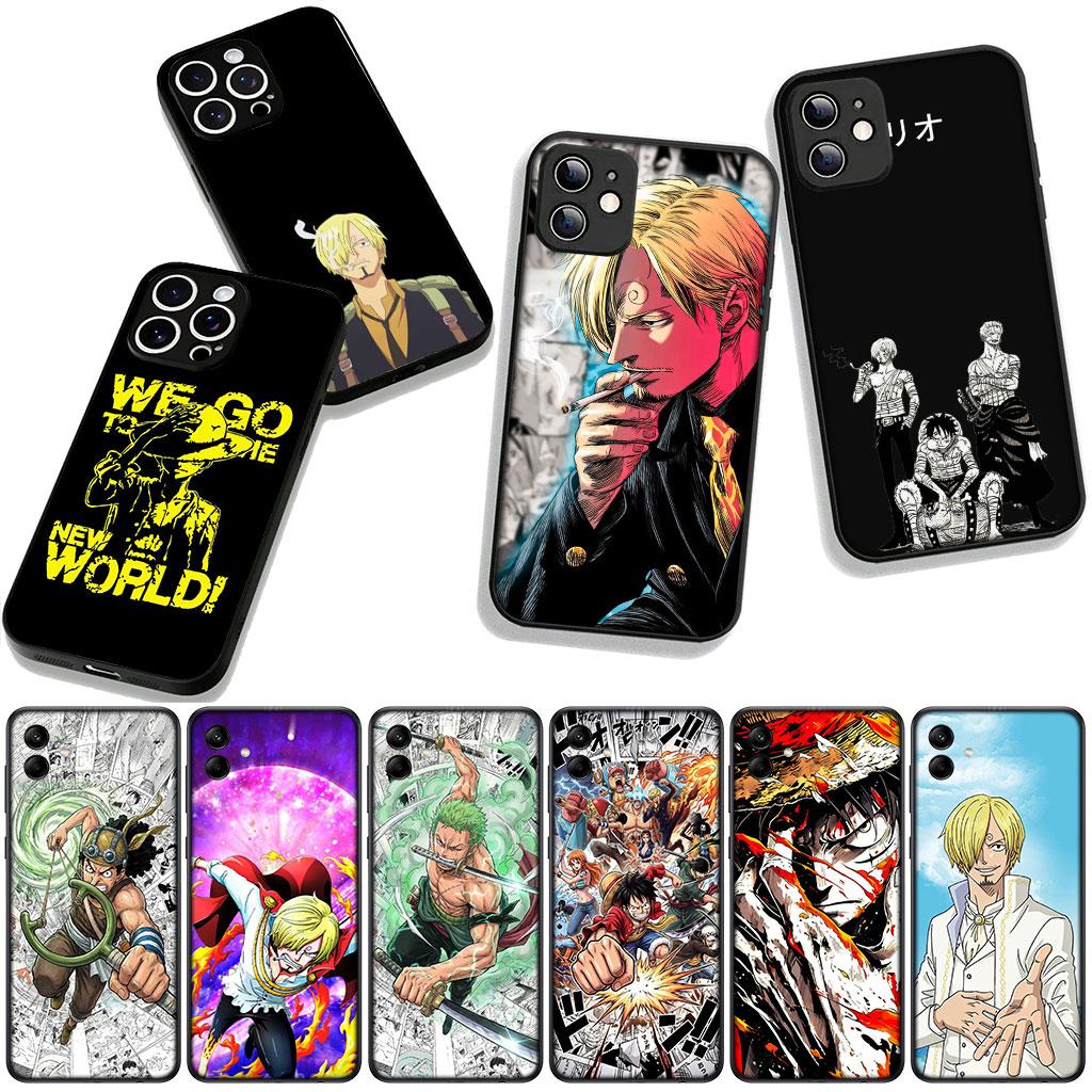 Чехол для OPPO A54 A40 A60 A80 A18 A16 A17 A38 A78 A79 A57 A55 A3 Pro A96 A15 A12 Чехол для телефона One Luffy Sanji Roronoa Zoro Piece
