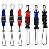 Heavy Duty Scuba Diving Camera Lanyard with Webbing Strap and Quick Release Buckle Underwater Torch Clip Accessories
