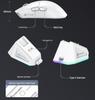 Беспроводная игровая мышь Attack Shark X11 - Легкая, трехрежимная, Bluetooth, с RGB-подсветкой, зарядка