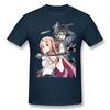 Индивидуальная одежда Sword Art Online Alicization Sao Футболка Асуна И Кирито Модная С Коротким Рукавом Для Унисекса