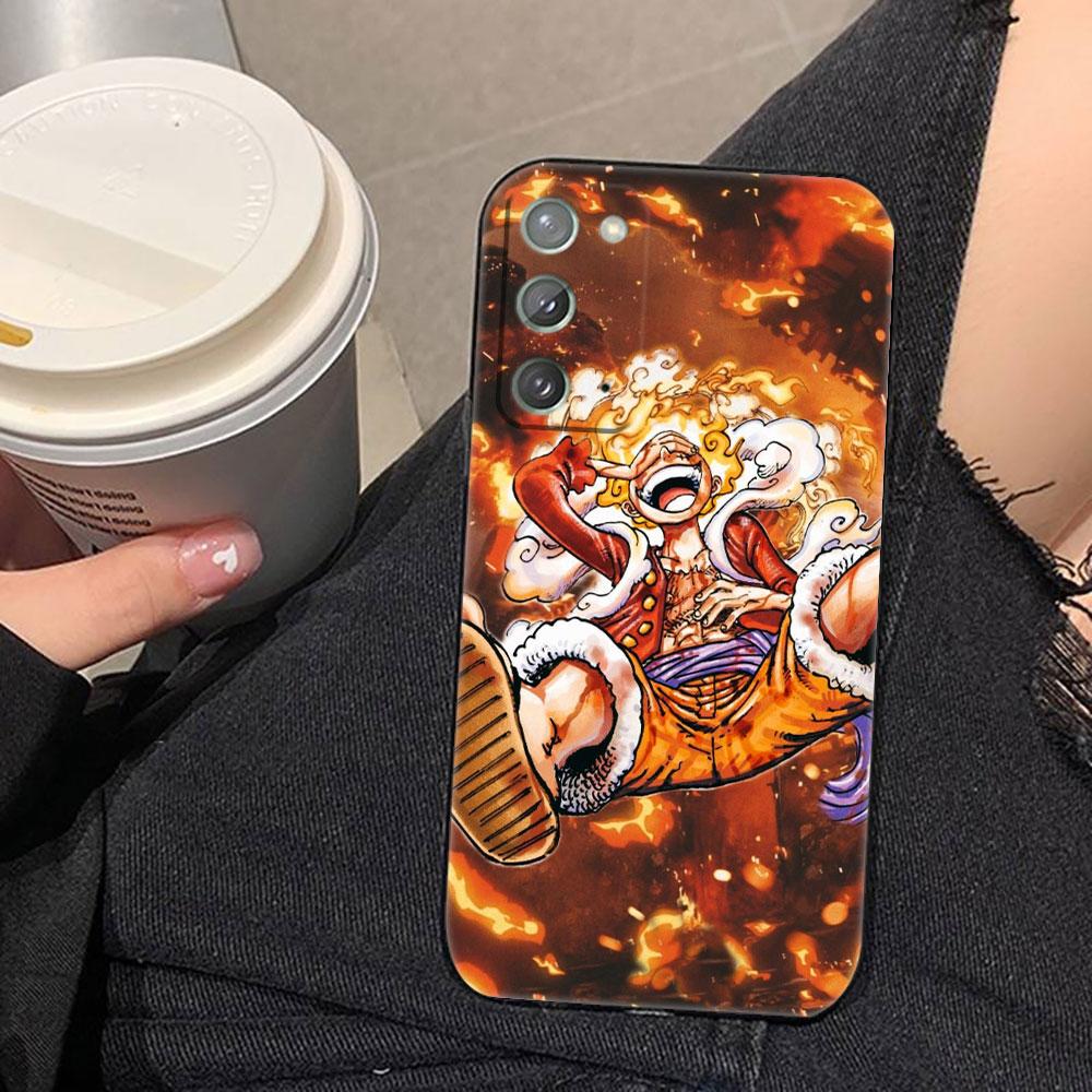 Чехол для телефона One Piece Monkey D Luffy Nina для Samsung NOTE 20 10 M23 M53 A80 A70 A50 A30 A24 A13 A12 A07 A06 A05S A04 A03S