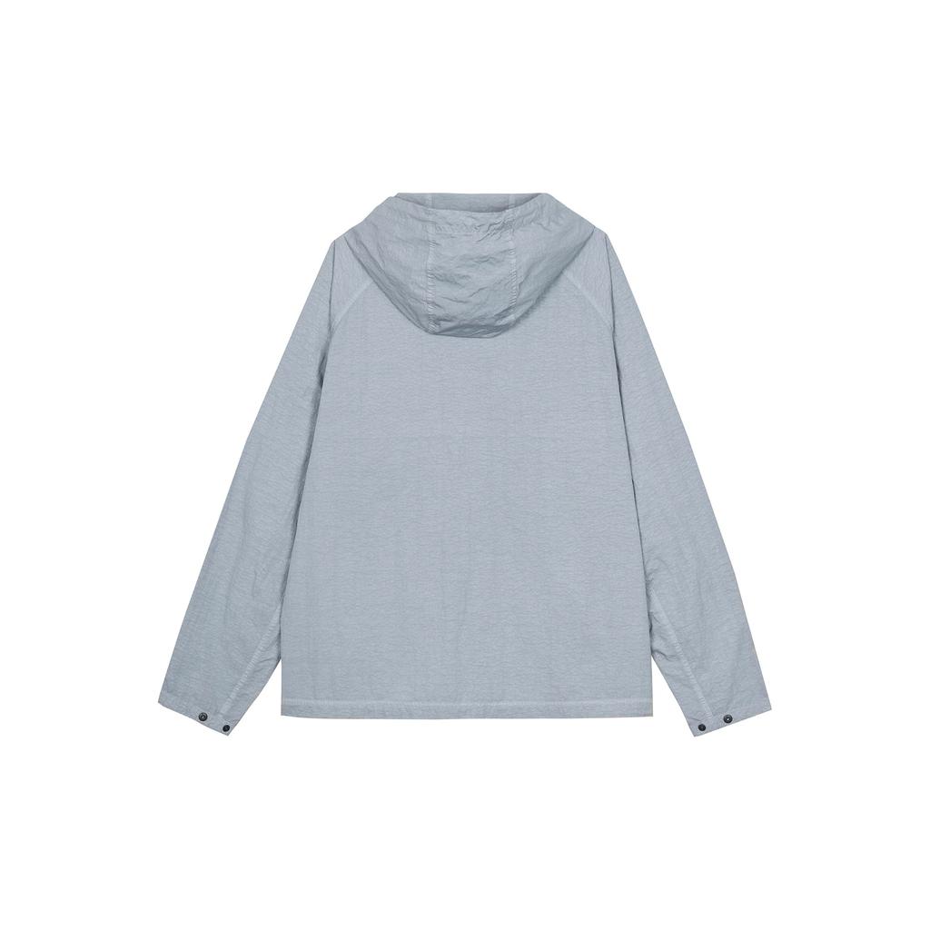 Nike Спортивная куртка Windrunner с капюшоном Мужские топы Wolf-Grey CJ4300-012