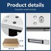 12v Glass Door Iron Door Sliding Magnetic Lock 280kg Office Electromagnetic Access Control Lock