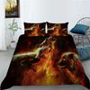 Wolf Series Polyester Bedding Two Or Three Piece Digital Printing Wishshopify