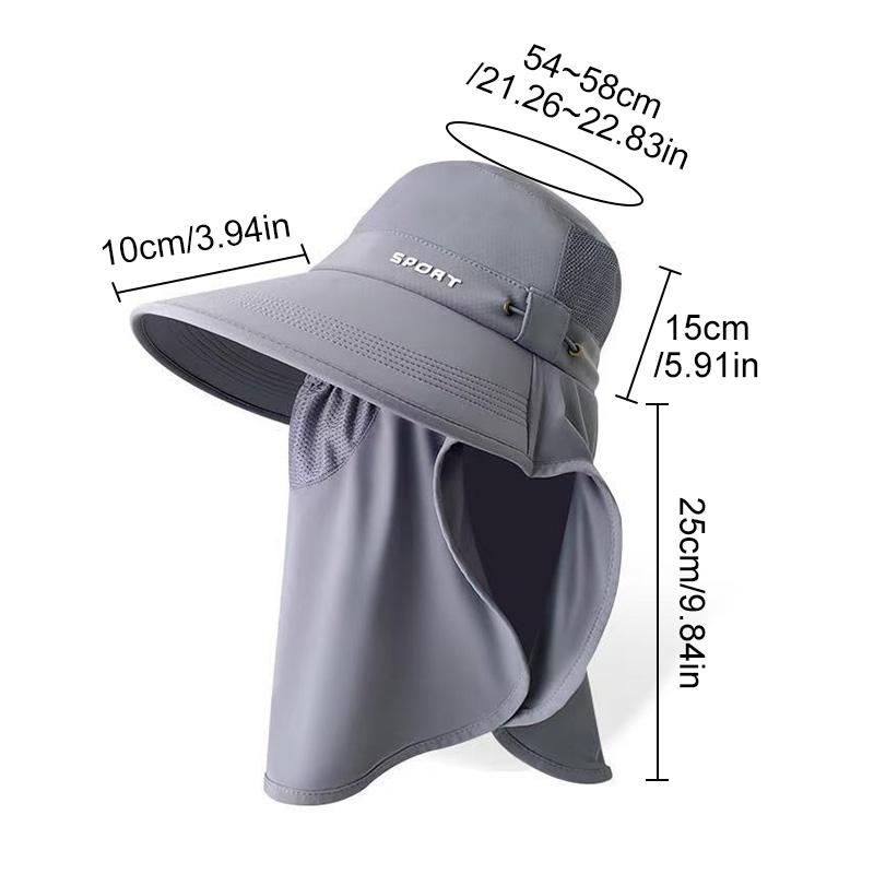 1 шт., устойчивая к ультрафиолетовому излучению широкополая шляпа, маска для лица, дышащая защита шеи, уличное солнцезащитное приспособление, шляпа, закрывающая лицо, женская мода