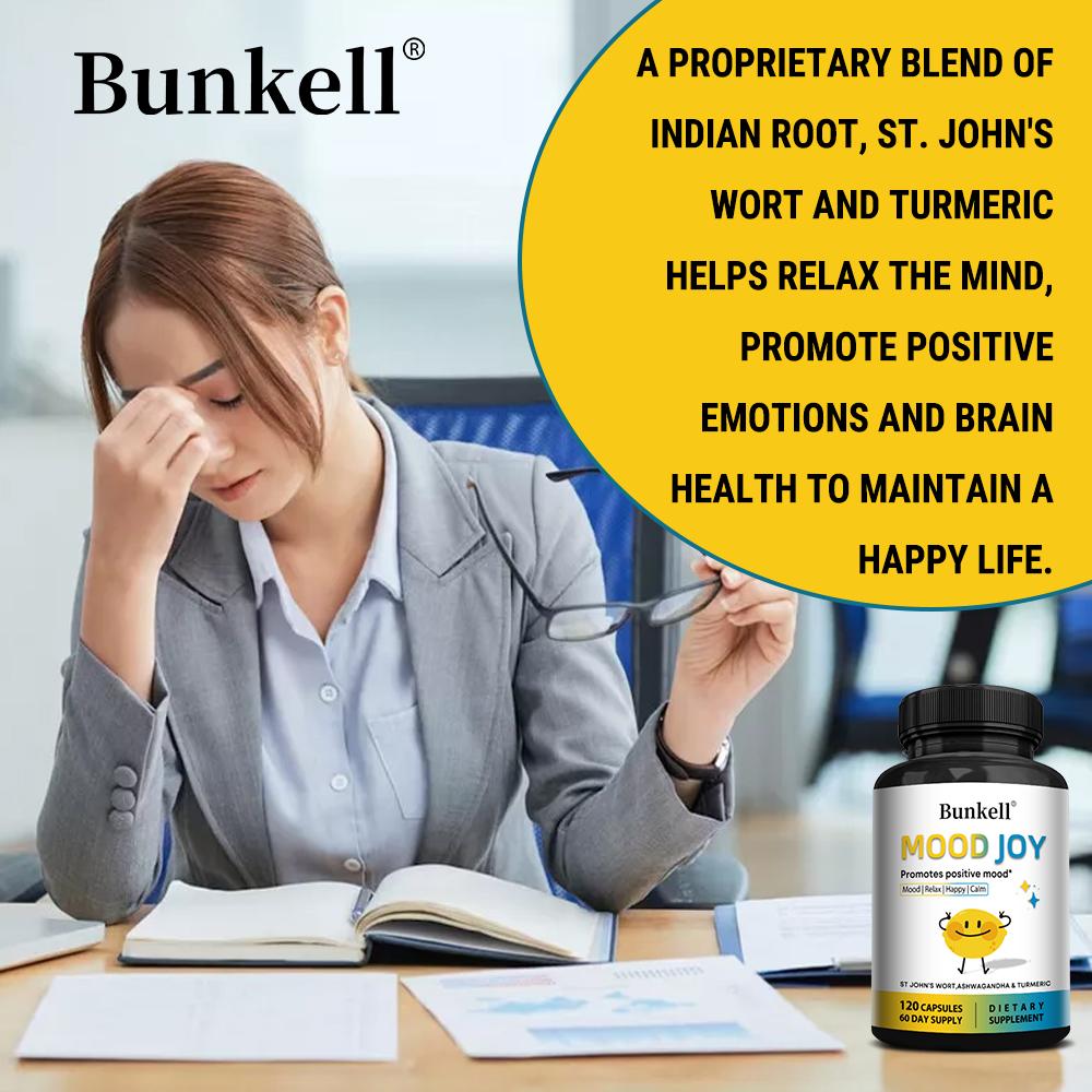 Relieves anxiety and stress, promotes relaxation and emotional calm. 120 capsules