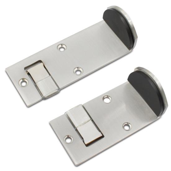 Дверной стопор из нержавеющей стали, настенный протектор, прочный металлический клей, не требующий сверления, ветрозащитный, противоударный, ковровая плитка, бетон, деревянный пол, складной