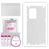 apgo Protective Skin Sticker for the Back+sides Compatible with ONePlus Nord 2T, Full Wrap Film, Foil, Vinyl - Pattern Transparent Carbon