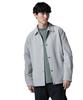 Nano Universe Italian Dot Relaxed Coach Jacket, Men's, Size S (021), Gray (672-5112205)