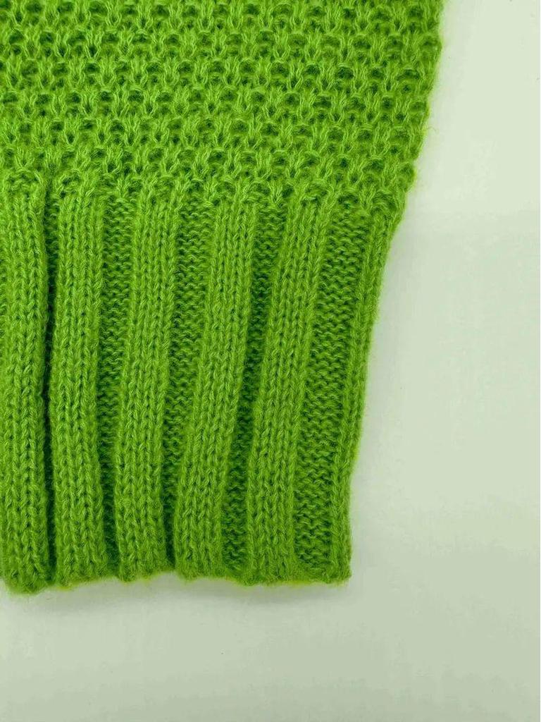 Solid Color High Neck Raglan Sweater - Loose Fit, Casual Long Sleeve Pullover