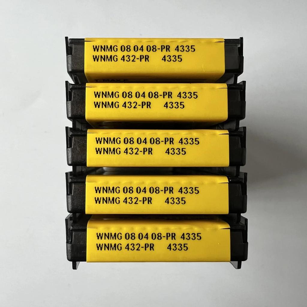 Original Sandvik / WNMG080408-PR 4335 /CNC Lathe Carbide Blade Tool 10 Pcs