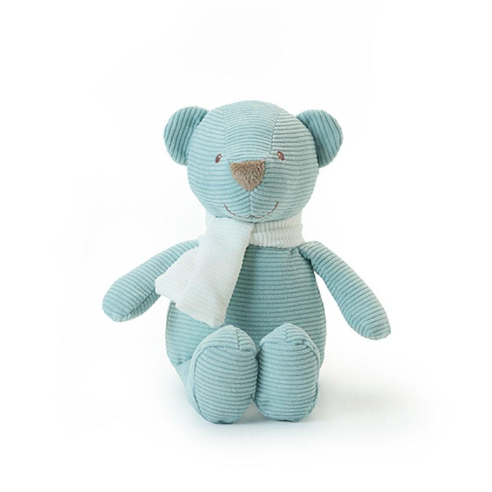 Knitted Bear Soothing Doll Soft Sleeping Toy Sleeping Mate Cartoon Stuffed Bear Room Decor