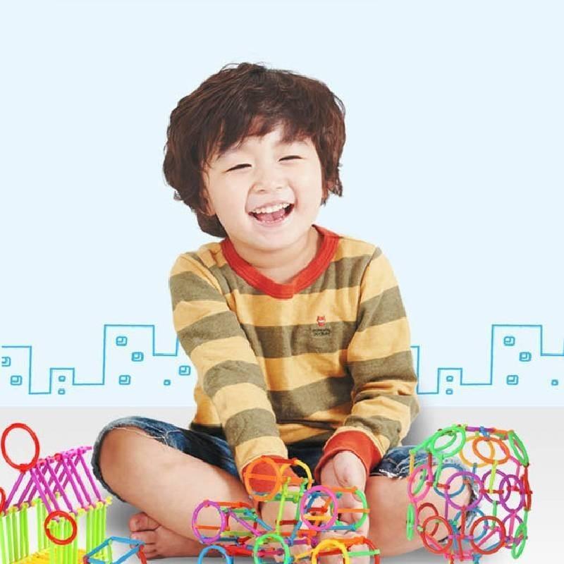 Умные палочки развивающие строительные блоки игрушка для девочек 3 лет подарок для детского сада