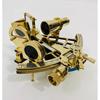 Nautical Solid Brass Working Sextant | Navigational Sextant | Heavy Sextant | Vintage Ship Astrolabe Model Sextant