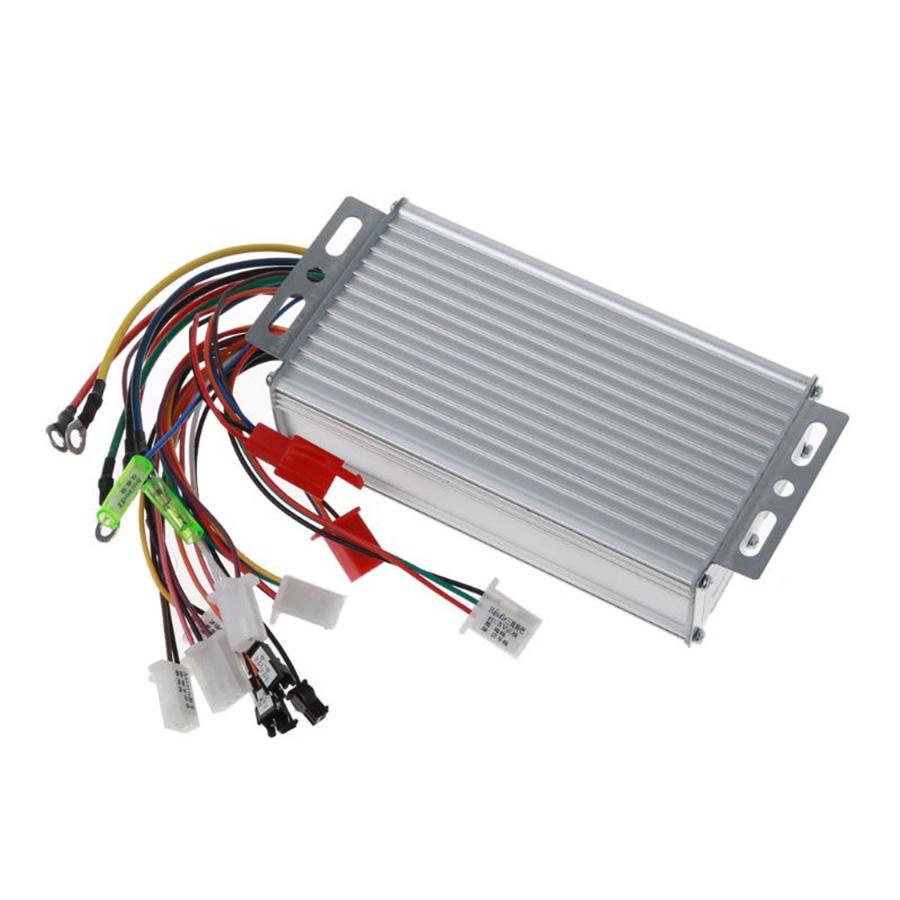 36V-48V 500W 12Pipe Wire Brushless Motor Controller for Electric Bike Tricycle Bicycle E-bike Scooter Dual Mode Sensor
