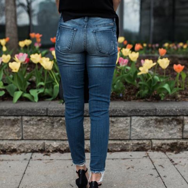 GMXIA Леггинсы-карандаш для похудения с эластичными складками и отверстиями