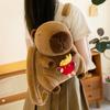 Новый рюкзак Капибара плюшевая игрушка кукла капибара креативный подарок студенческий рюкзак трендовая сумка