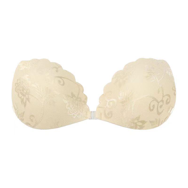 Silicone Push-Up Breast Pasties: Strapless, Invisible Nipple Covers for Small Busts, Ideal for Wedding Dresses.