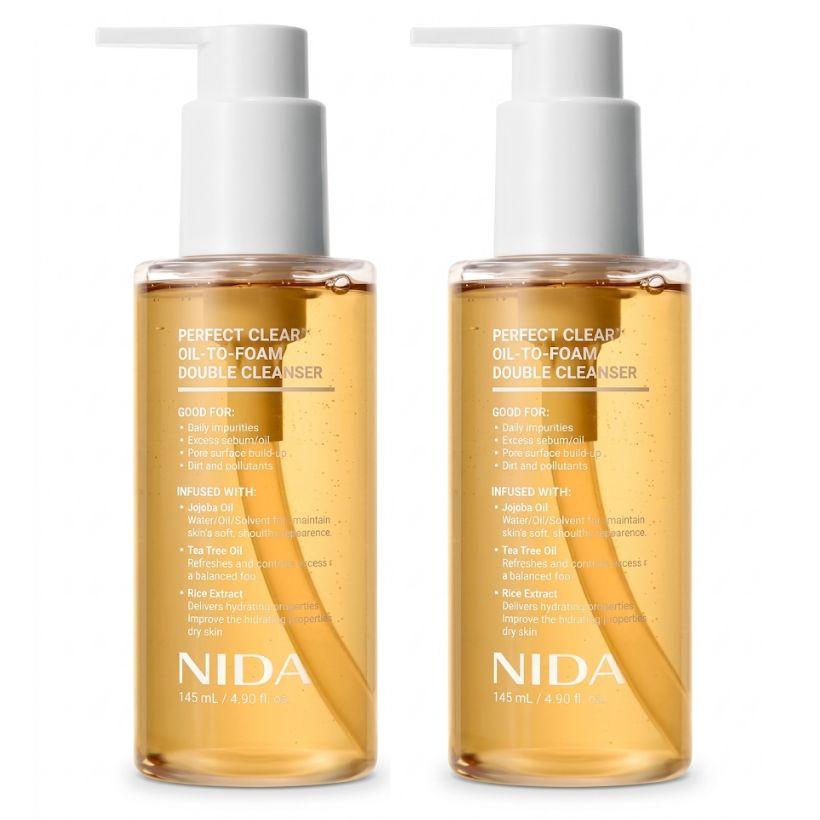 NIDA Perfect Clear Oil-to-Foam Double Cleanser 145ml