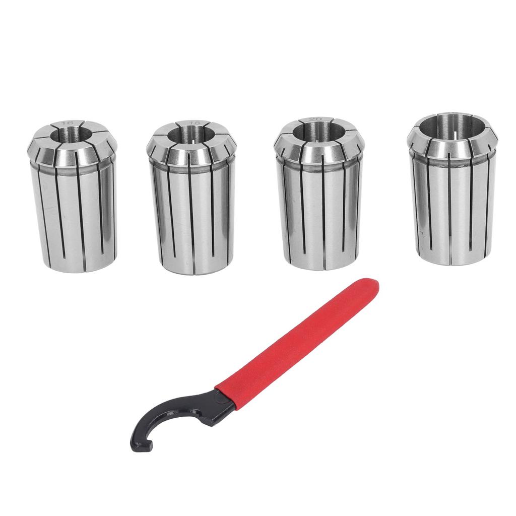 4 шт. цанги OZ25 с ключом, набор цанг из пружинной стали для токарного станка с ЧПУ, фрезерования, сверления, диаметр 16