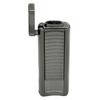 RONSON PASSAT GUN METAL BLACK 2 JET lighter with cigar puncher, jet